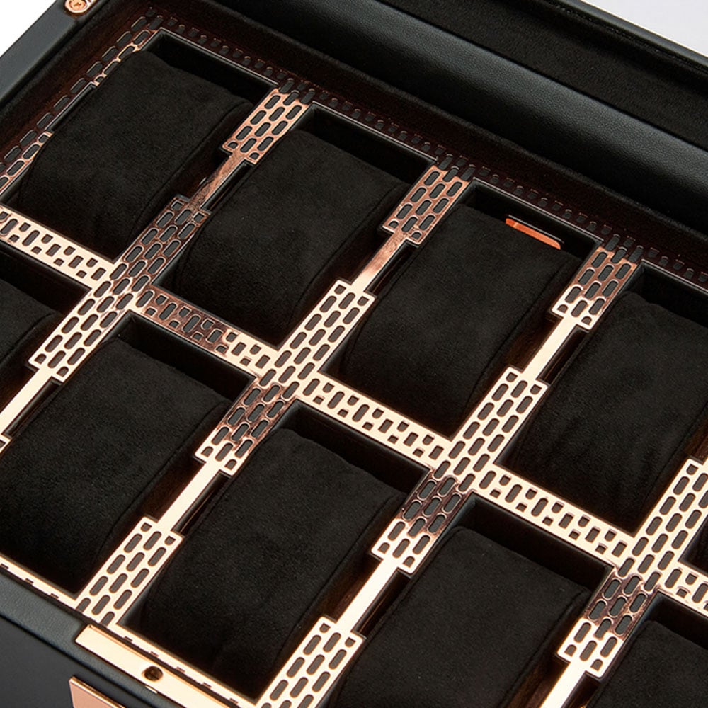 WOLF 1834 - Axis 10 Piece Watch Box - Copper