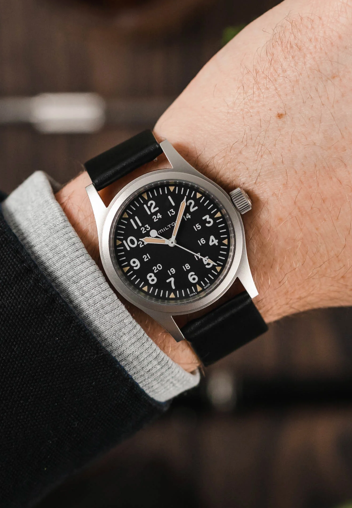 Hirsch - SCANDIC Classic Calfskin Watch Strap 1785 20 - Black