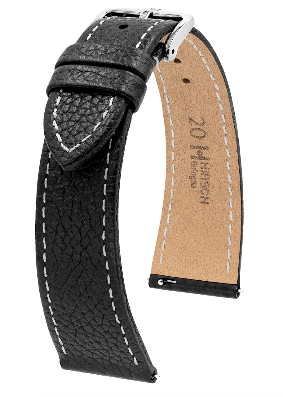 Hirsch - BOLOGNA Artisan Leather 018 02 - Black