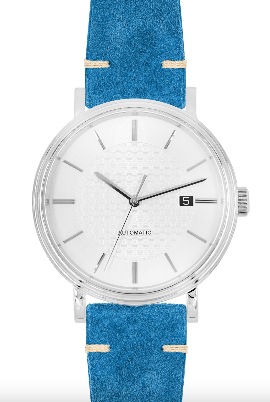 Hirsch - Serro Suede Watchband 055 64 - Blue