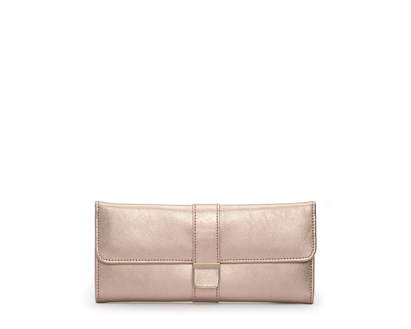 WOLF 1834 - Palermo Jewelry Roll - Rose Gold