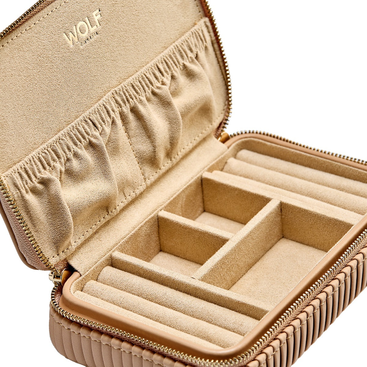 WOLF 1834 - Bella Zip Case - Mocha