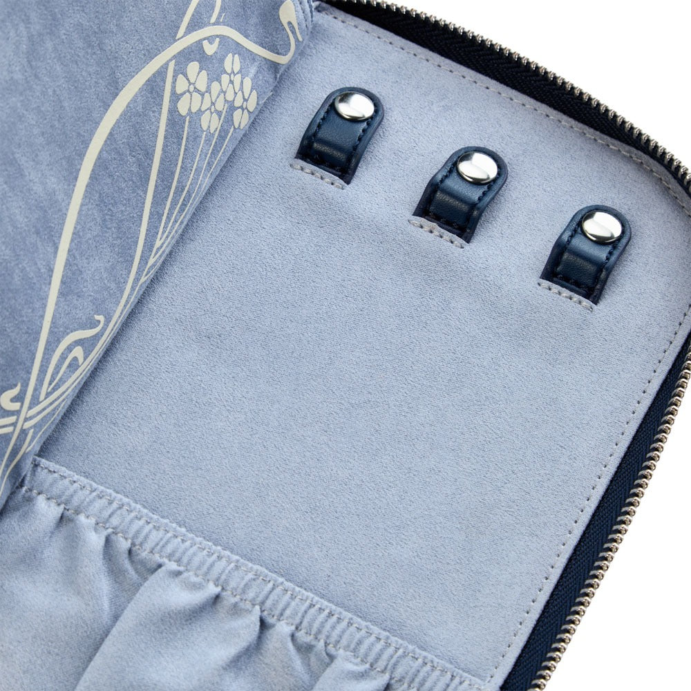 WOLF 1834 - WOLF X LIBERTY All Over Ianthe Travel Jewelry Portfolio - Navy