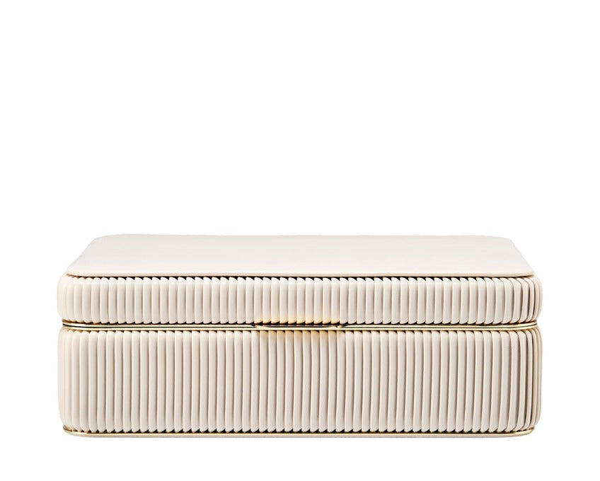 WOLF 1834 - Bella Medium Jewelry Box - Bone