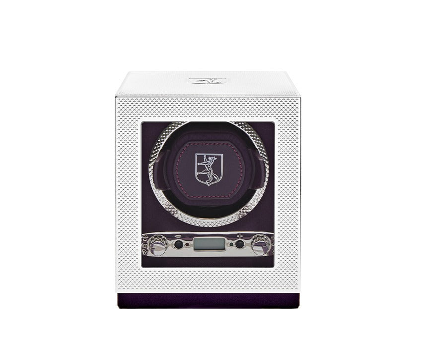 WOLF 1834 - Silver Single Watch Winder - Silver