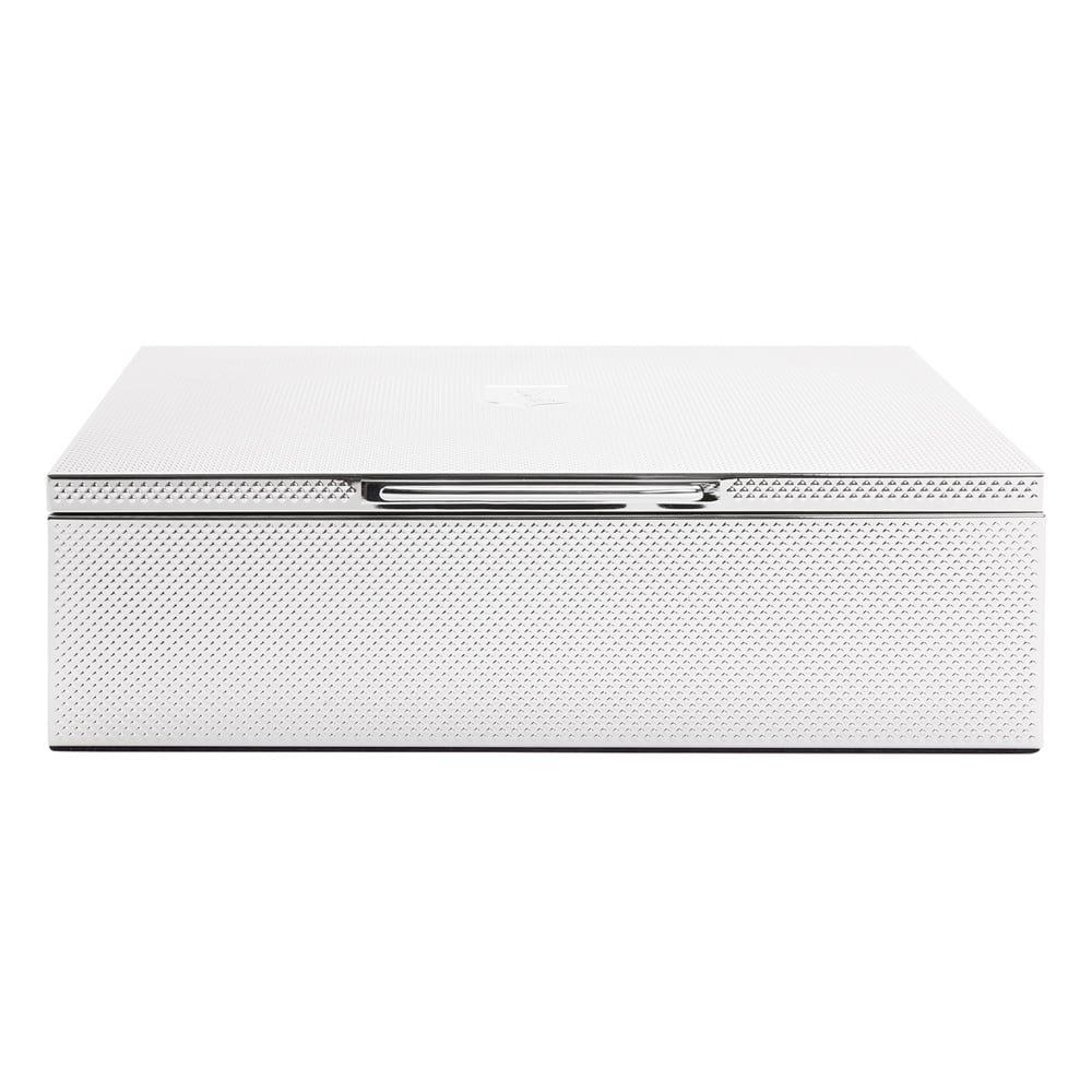 WOLF 1834 - Silver Medium Watch Jewelry and Legacy Box - Silver