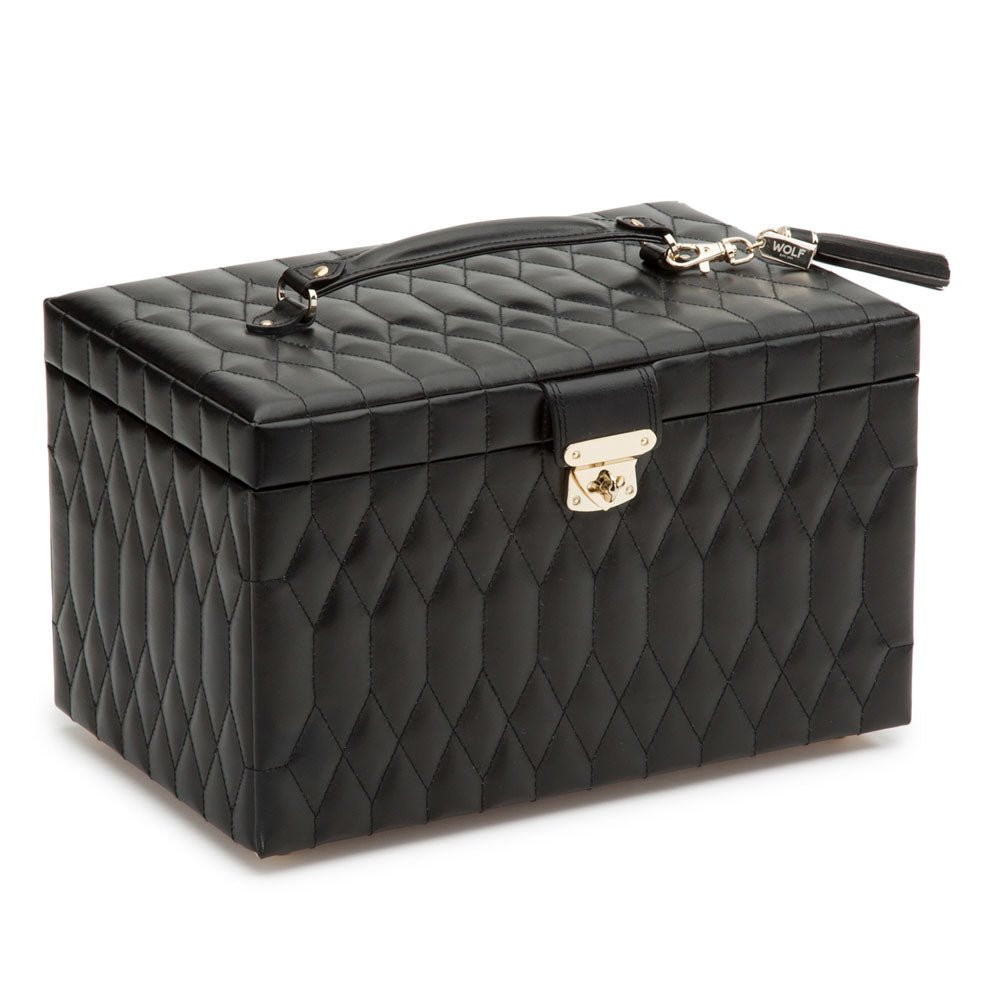 WOLF 1834 - Caroline Large Jewelry Case - Black