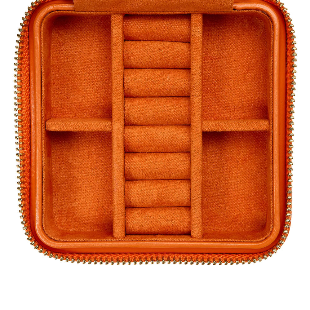 WOLF 1834 - Maria Small Zip Case - Tangerine