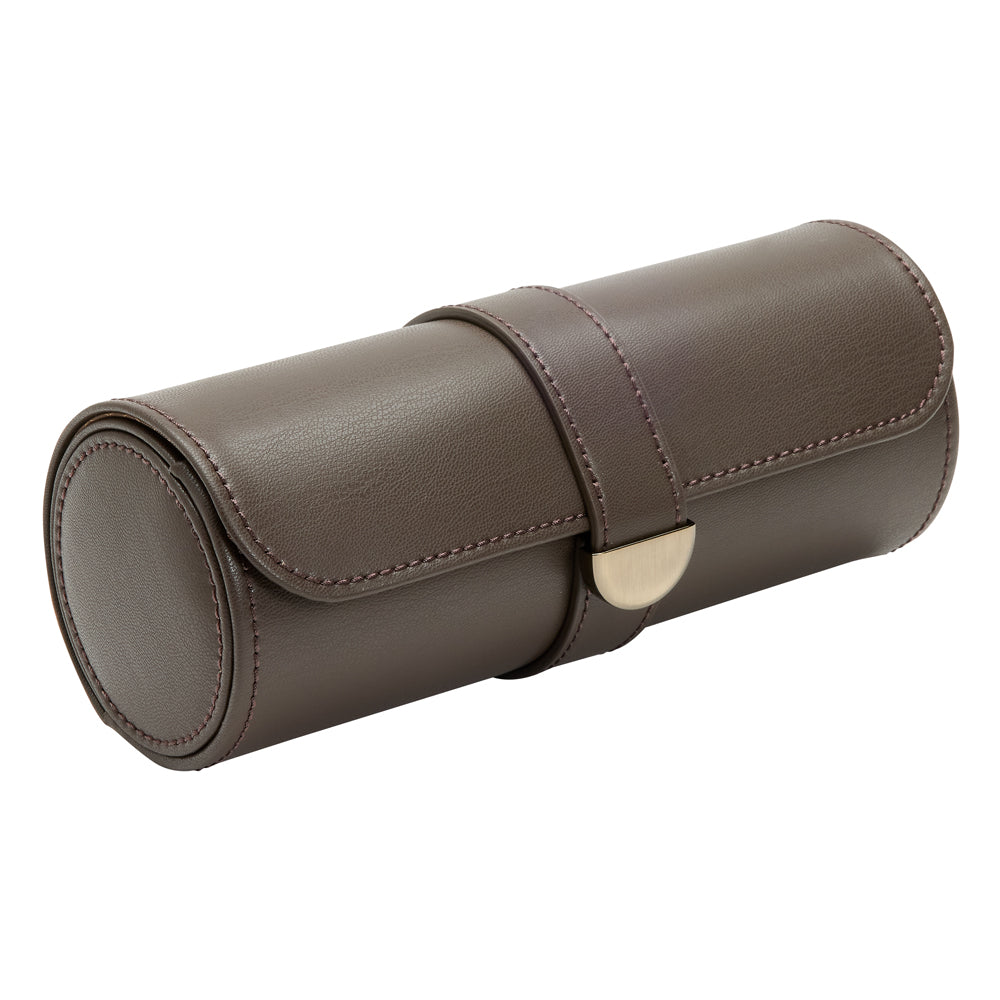 WOLF 1834 - Earth Triple Watch Roll - Coffee