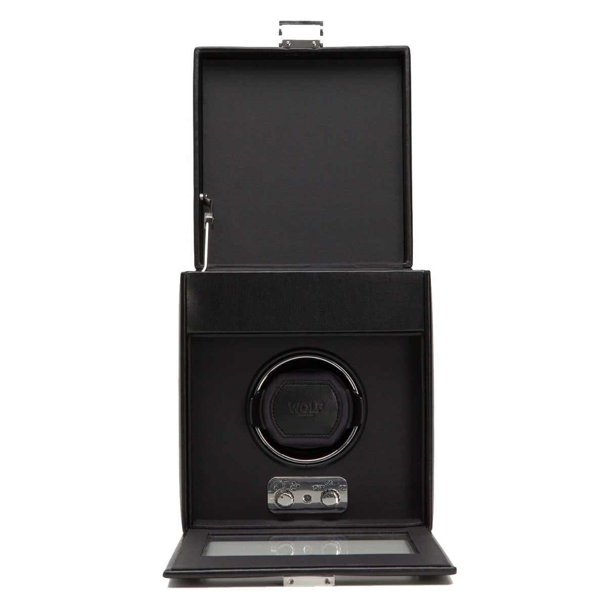 WOLF 1834 - Heritage Single Winder with Storage - Black