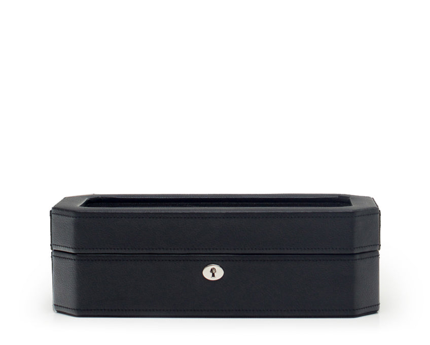 WOLF 1834 - Windsor 5 Piece Watch Box - Black/Grey