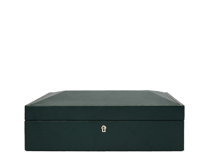 WOLF 1834 - British Racing 15 Piece Watch Box - Green