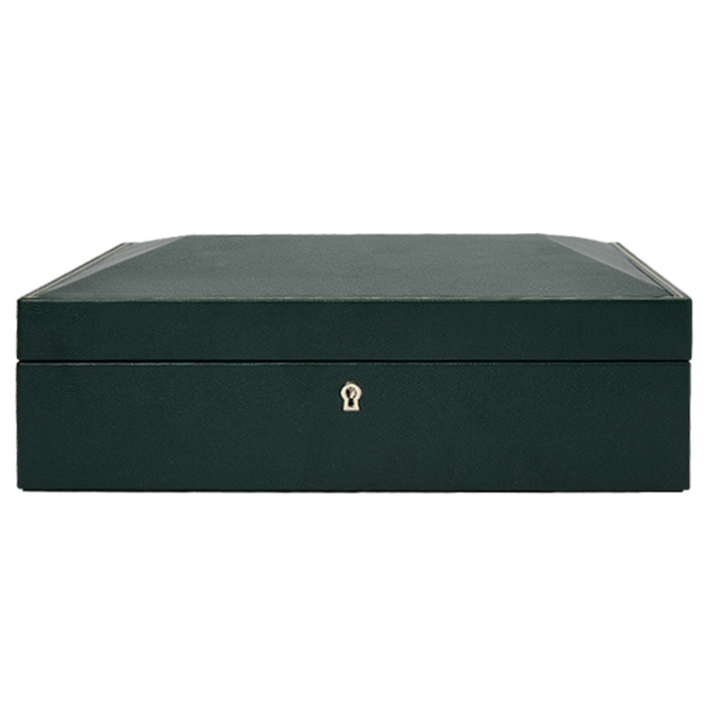 WOLF 1834 - British Racing 15 Piece Watch Box - Green