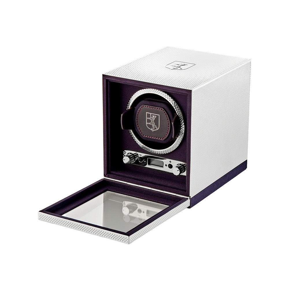 WOLF 1834 - Silver Single Watch Winder - Silver