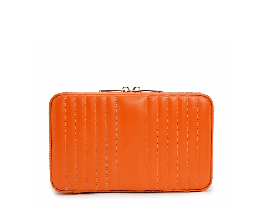 WOLF 1834 - Maria Medium Zip Case - Tangerine