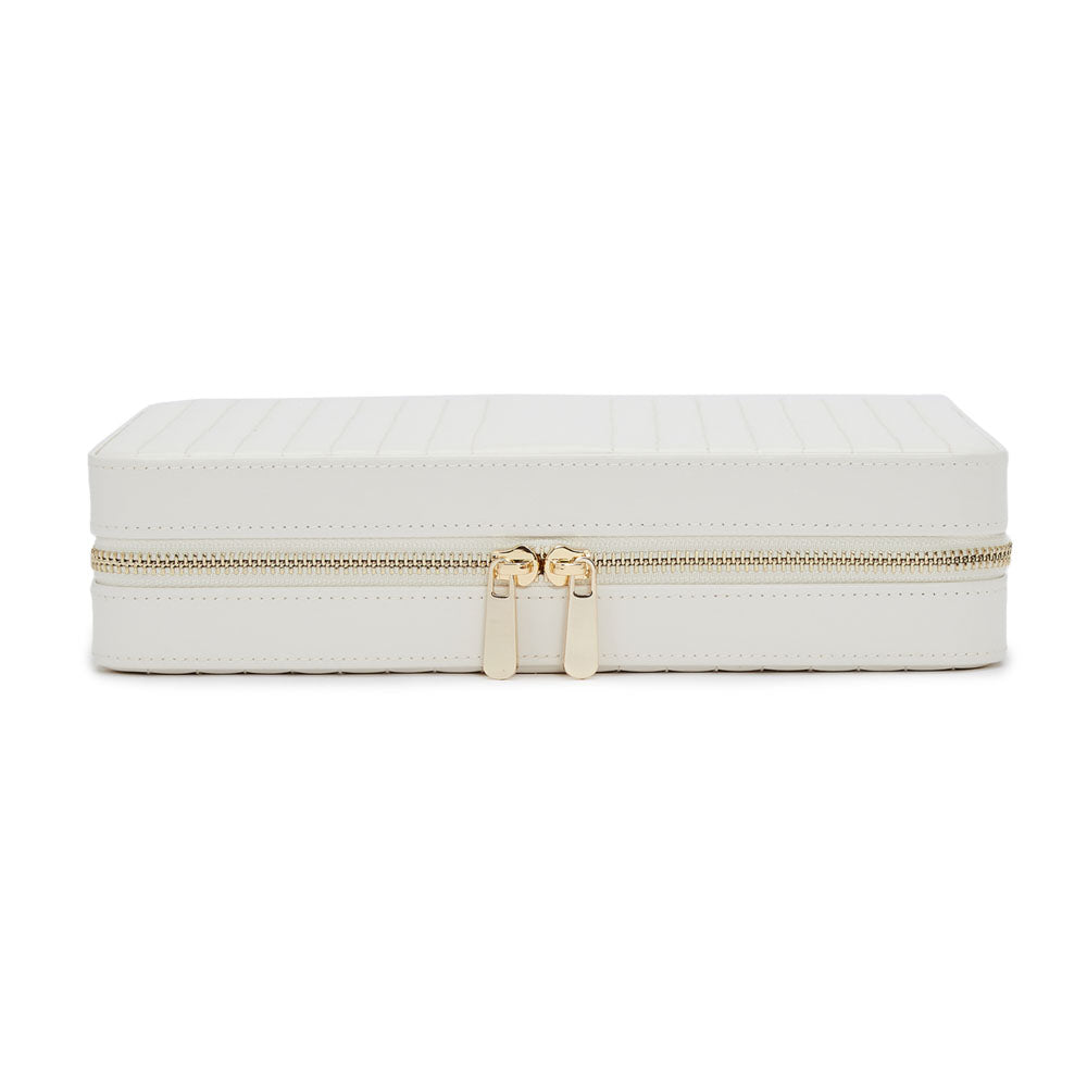 WOLF 1834 - Maria Large Zip Case - White