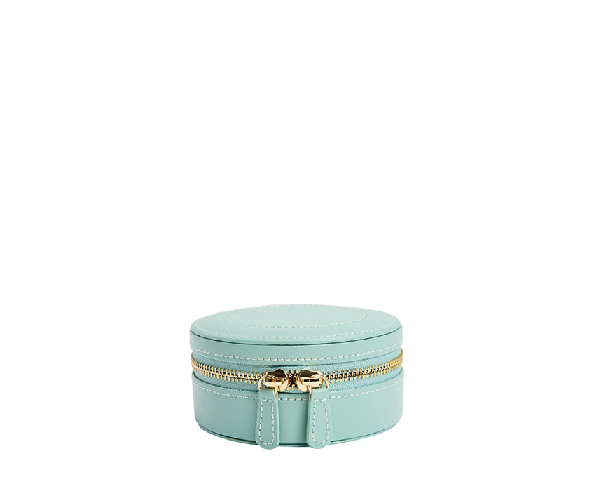 WOLF 1834 - Sophia Round Zip Case - Jade