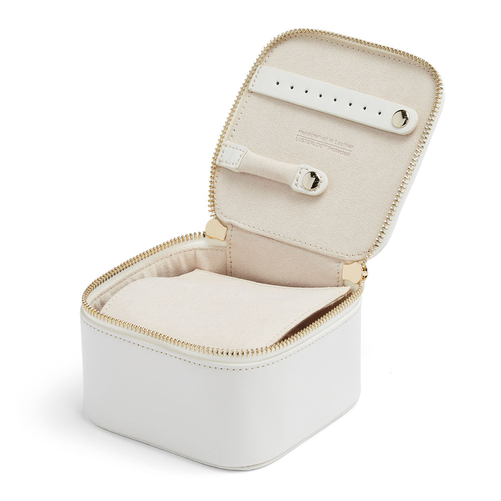WOLF 1834 - Maria Zip Jewelry Cube - White