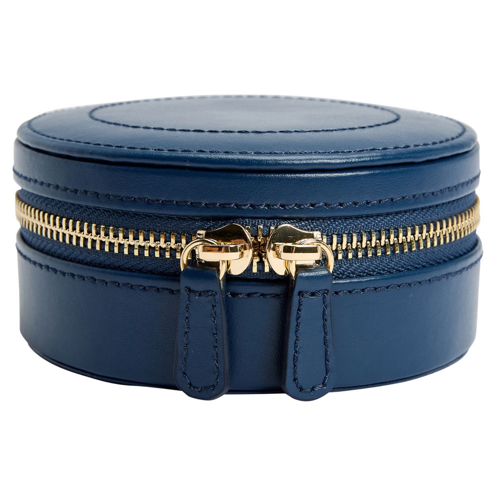 WOLF 1834 - Sophia Round Zip Case - Indigo