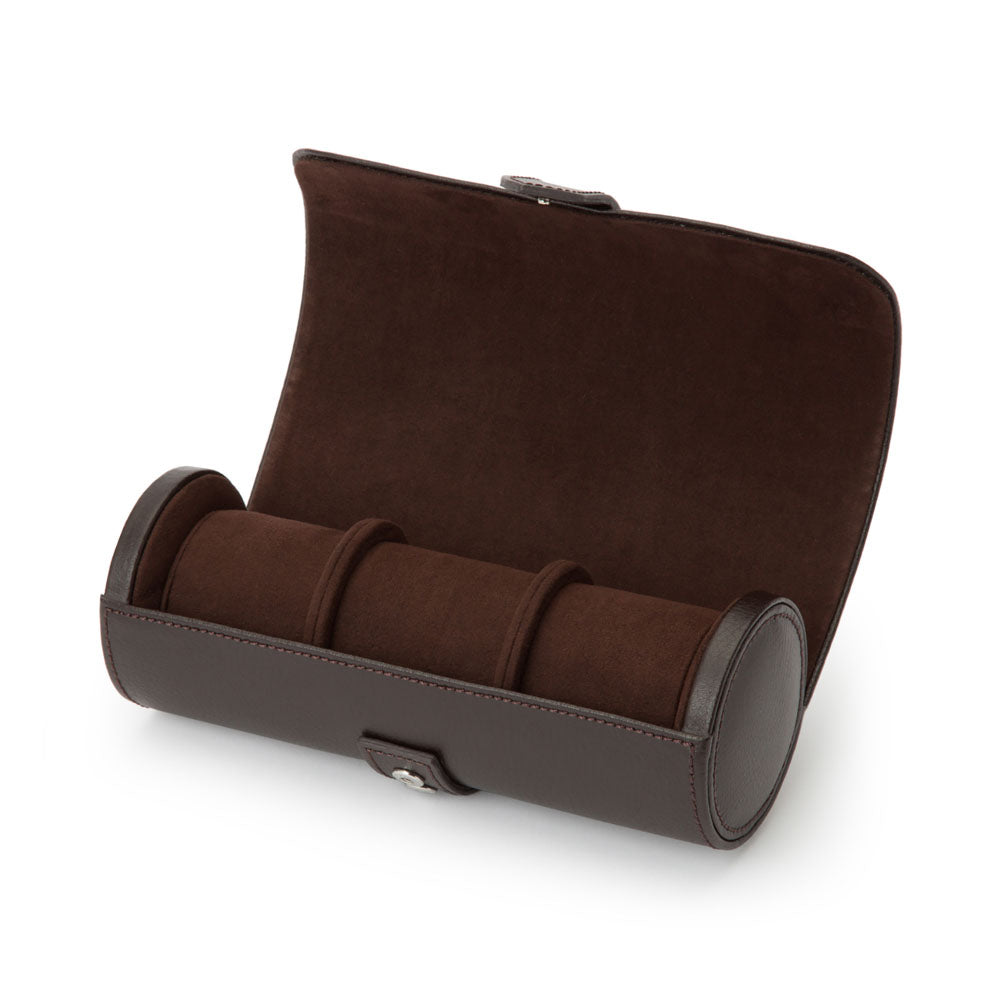 WOLF 1834 - Blake Watch Roll with Capsule - Brown