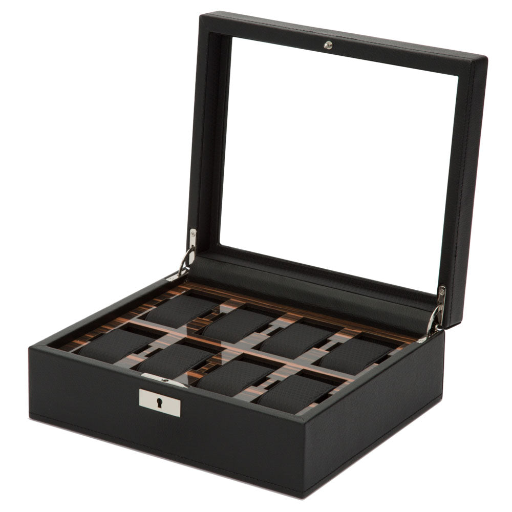 WOLF 1834 - Roadster 8 Piece Watch Box - Black