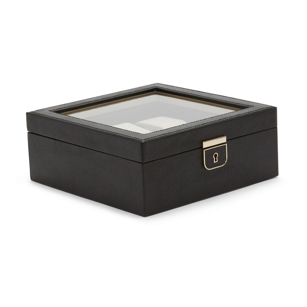WOLF 1834 - Palermo 6 Piece Watch Box - Black Anthracite