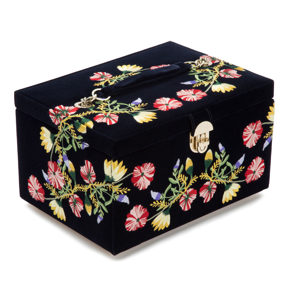 WOLF 1834 - Zoe Medium Jewelry Box - Indigo