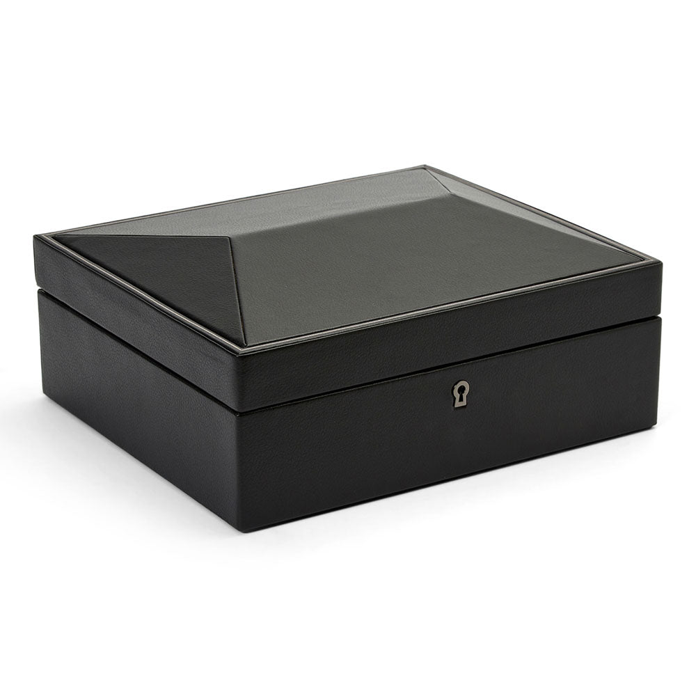 WOLF 1834 - British Racing 8 Piece Watch Box - Black