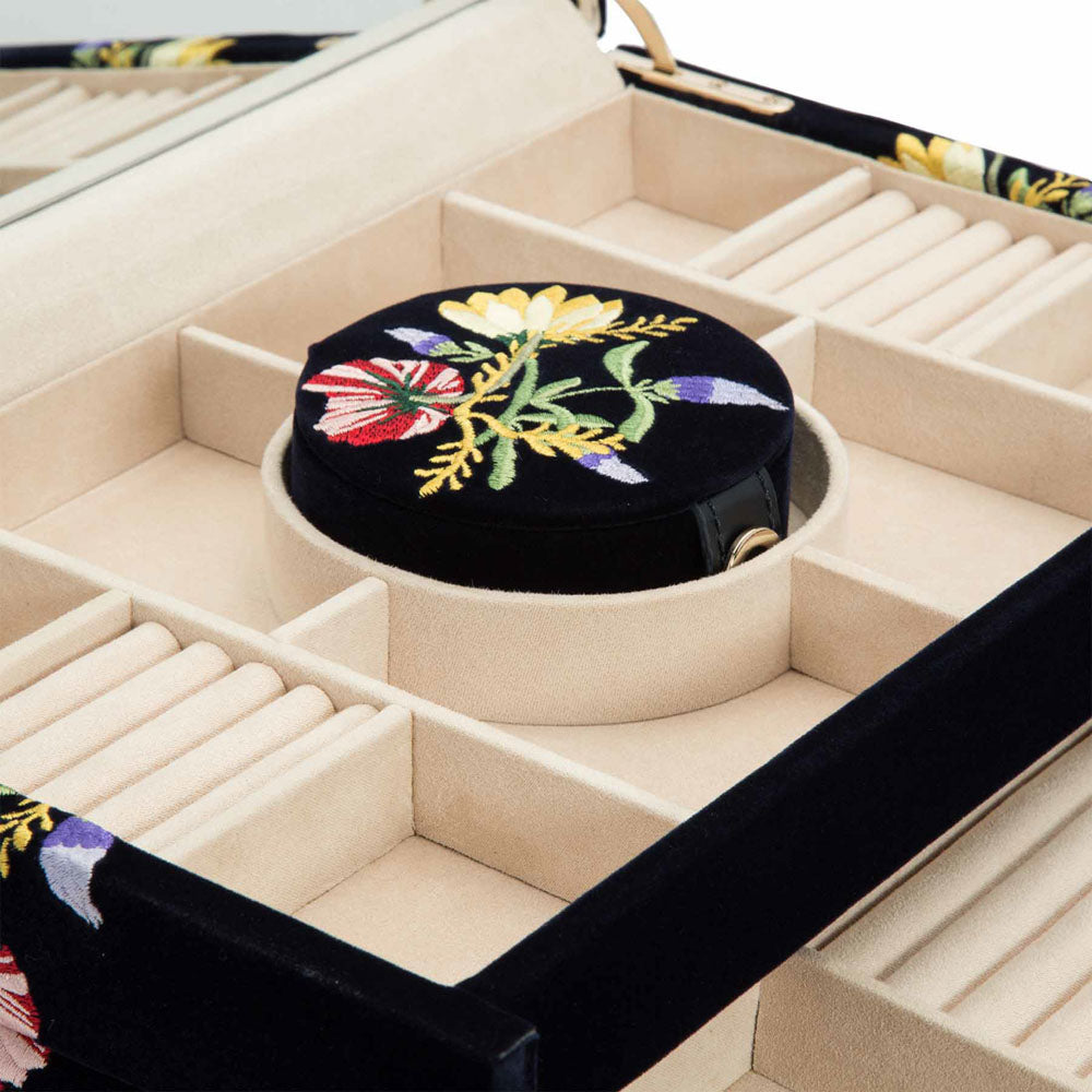 WOLF 1834 - Zoe Large Jewelry Box - Indigo