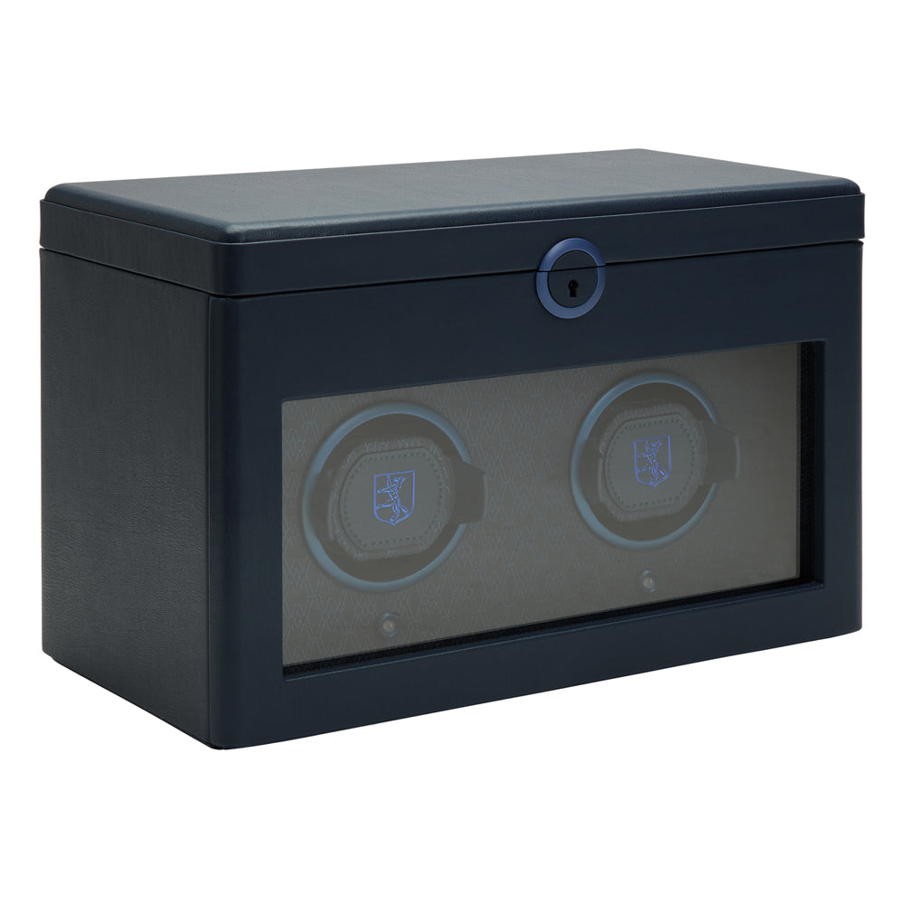 WOLF 1834 - Earth Double Watch Winder - Midnight Blue