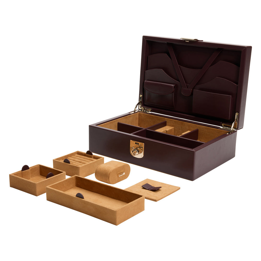 WOLF 1834 - Philipp Watch and Jewellery Lifestyle Box - Chestnut
