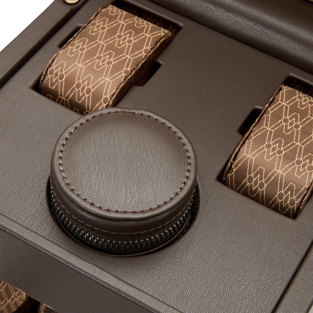 WOLF 1834 - Earth Single Watch Winder - Coffee
