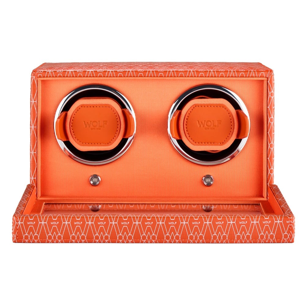 WOLF 1834 - Signature Double Watch Winder - Orange