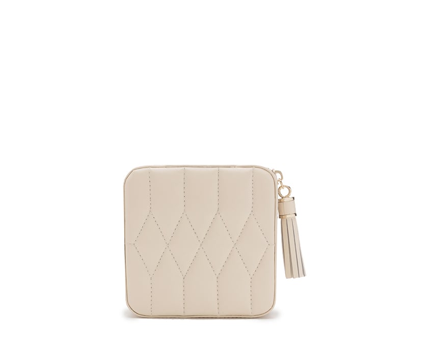 WOLF 1834 - Caroline Zip Travel Case - Ivory