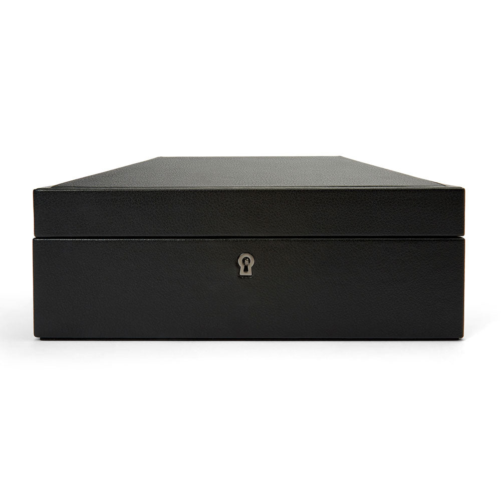 WOLF 1834 - British Racing 8 Piece Watch Box - Black