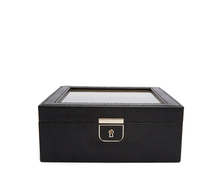 WOLF 1834 - Palermo 6 Piece Watch Box - Black Anthracite