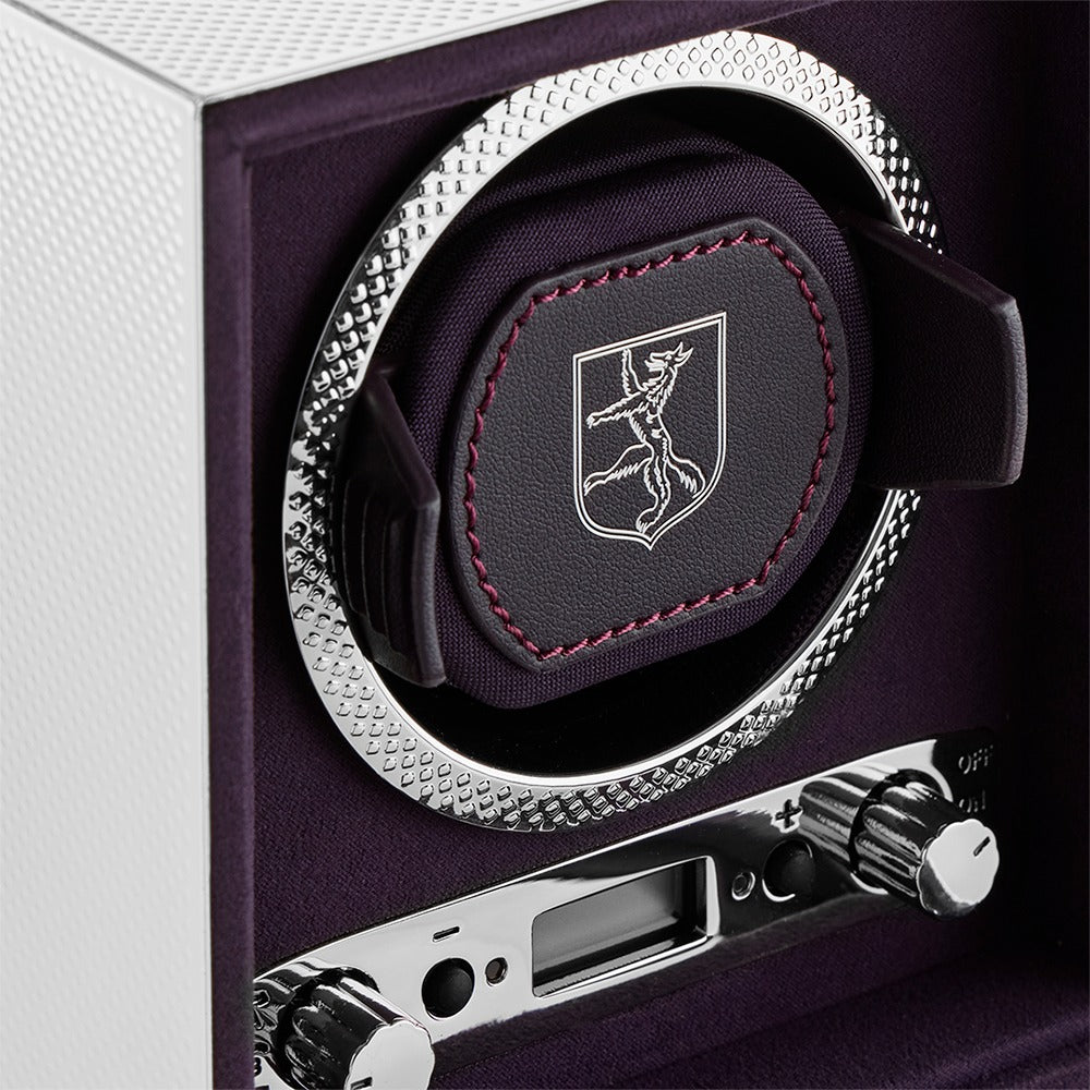 WOLF 1834 - Silver Single Watch Winder - Silver