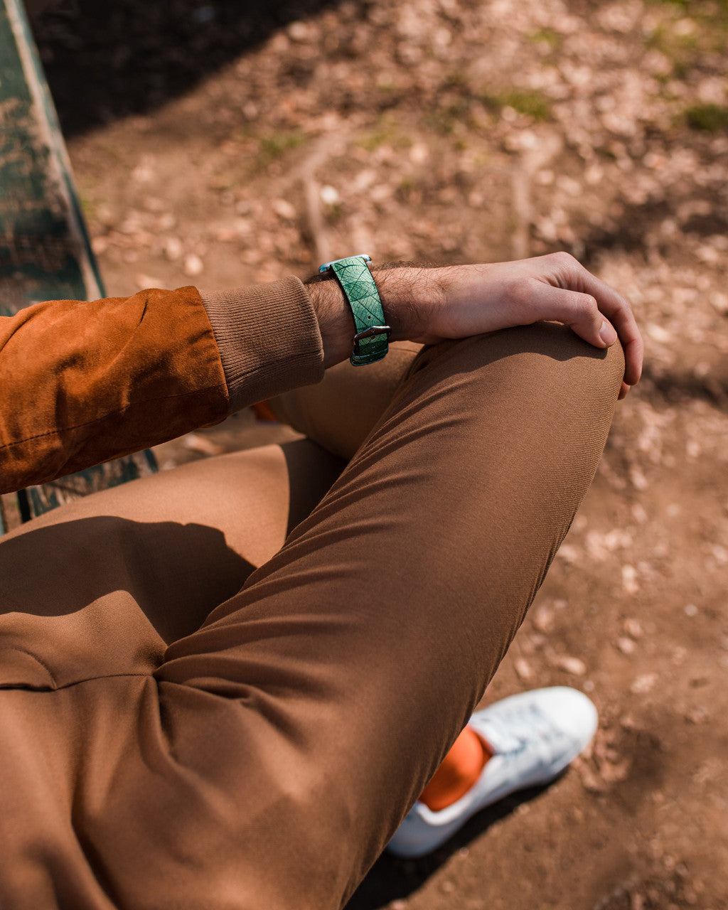Hirsch - LEAF Vegan Watchband - 092 10 46 0 - Green