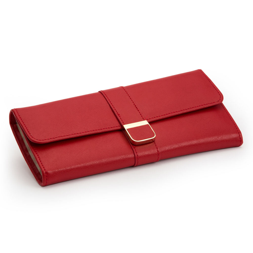 WOLF 1834 Palermo Jewelry Roll - Red - view 2