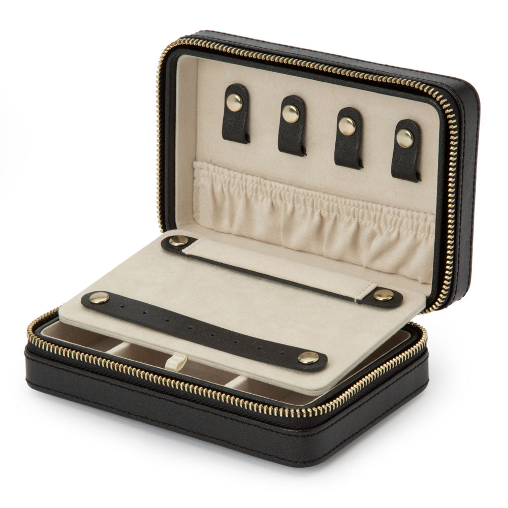 WOLF 1834 Palermo Zip Case - Black Anthracite - view 4