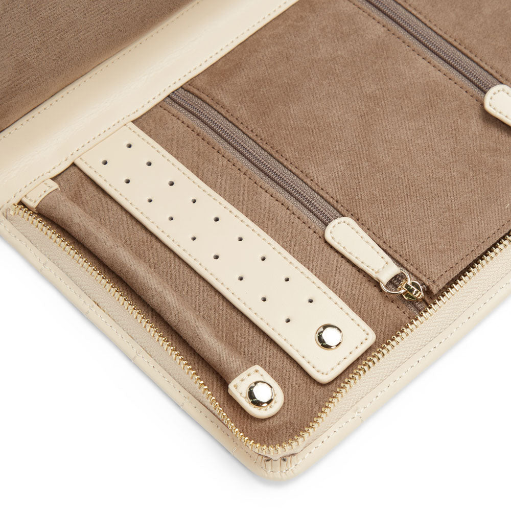 WOLF 1834 Caroline Large Jewelry Portfolio - Ivory - view 4