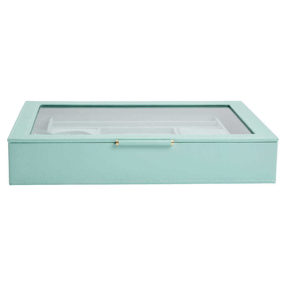 WOLF 1834 Sophia Jewelry Box with Window - Jade