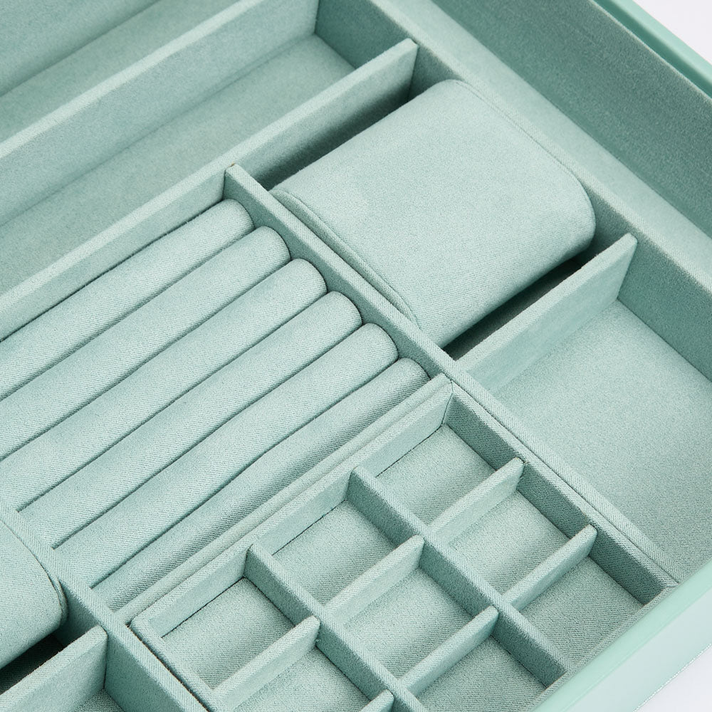 WOLF 1834 Sophia Jewelry Box with Window - Jade - view 5