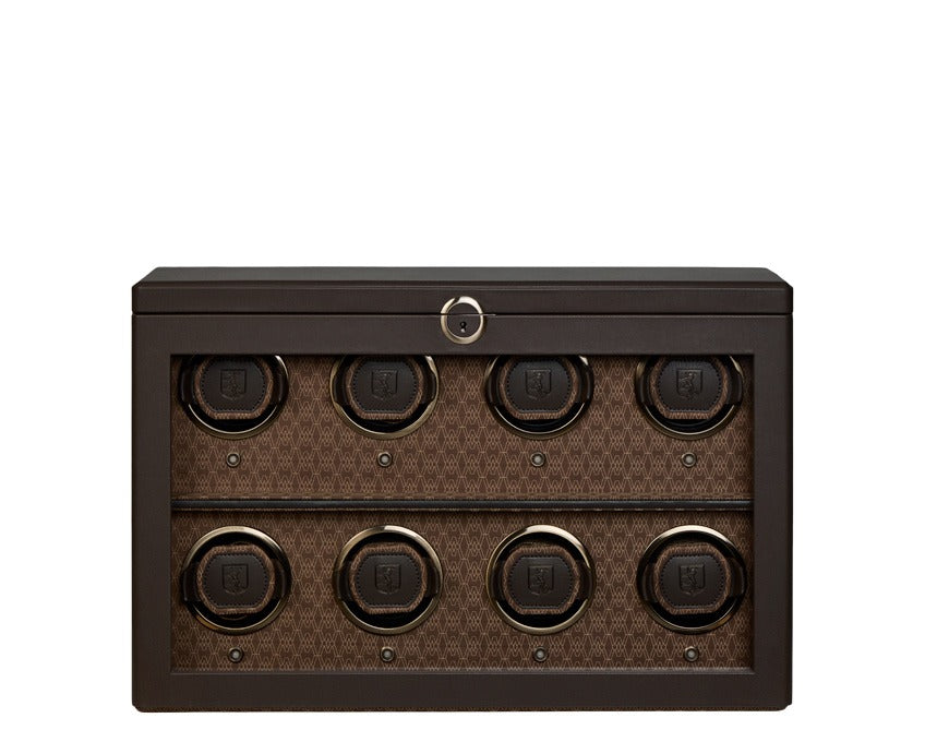 WOLF 1834 Earth 8 Piece Watch Winder - Coffee - view 5