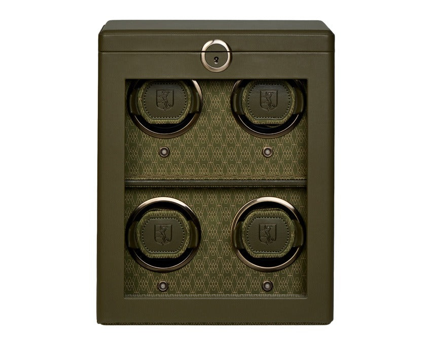 WOLF 1834 Earth 4 Piece Watch Winder - Olive - view 5