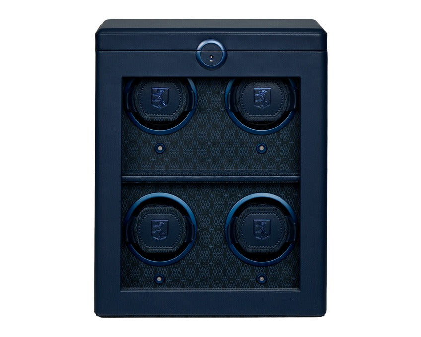 WOLF 1834 Earth 4 Piece Watch Winder - Midnight Blue - view 5