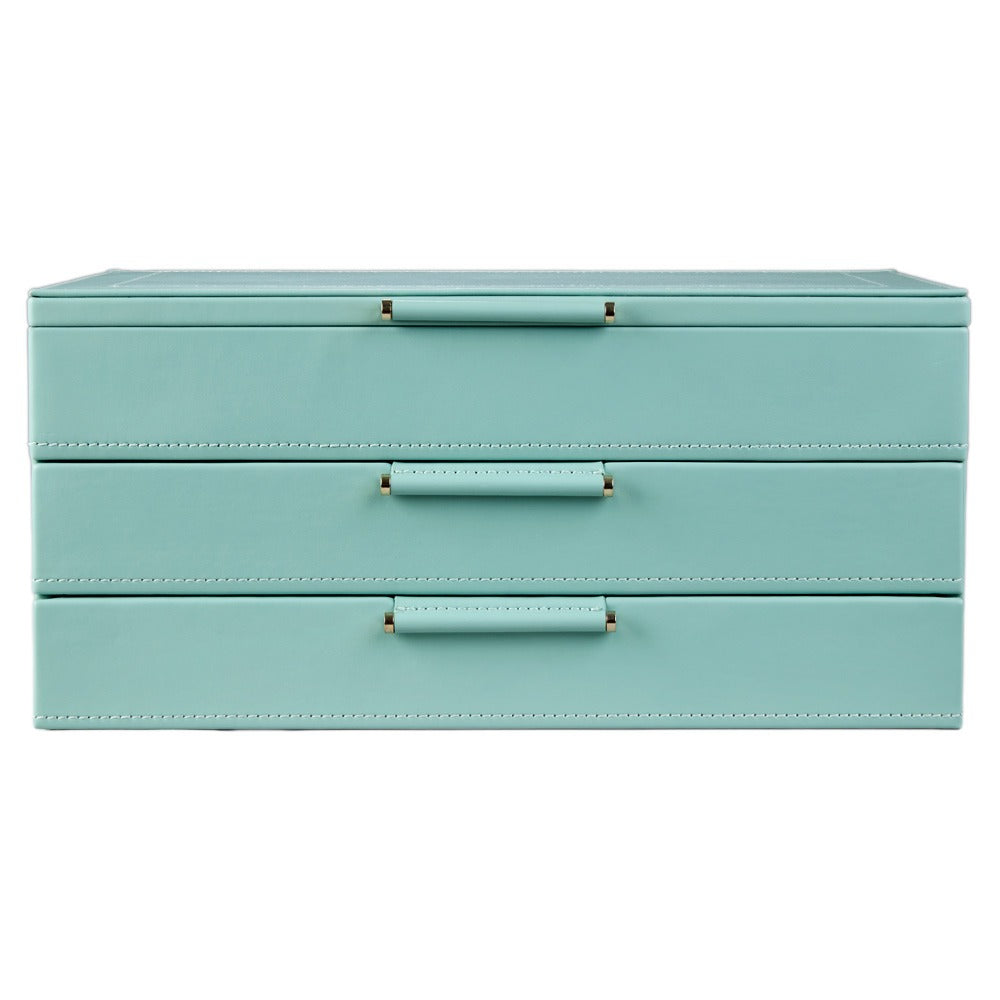 WOLF 1834 WOLF x Fiona Howard Sophia Jewelry Box with Drawers - Jade Fruit Botanical - view 5