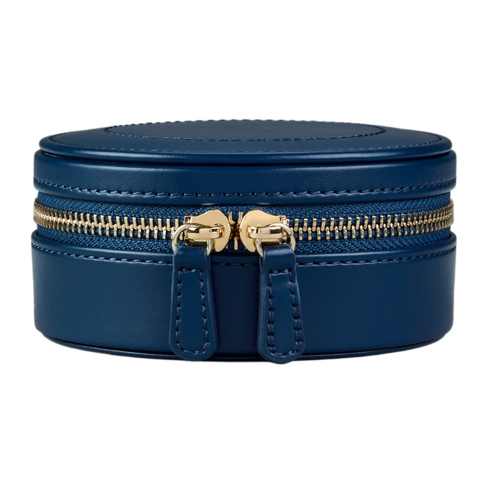 WOLF 1834 WOLF x Fiona Howard Sophia Round Zip Case - Indigo Fruit Botanical - view 5