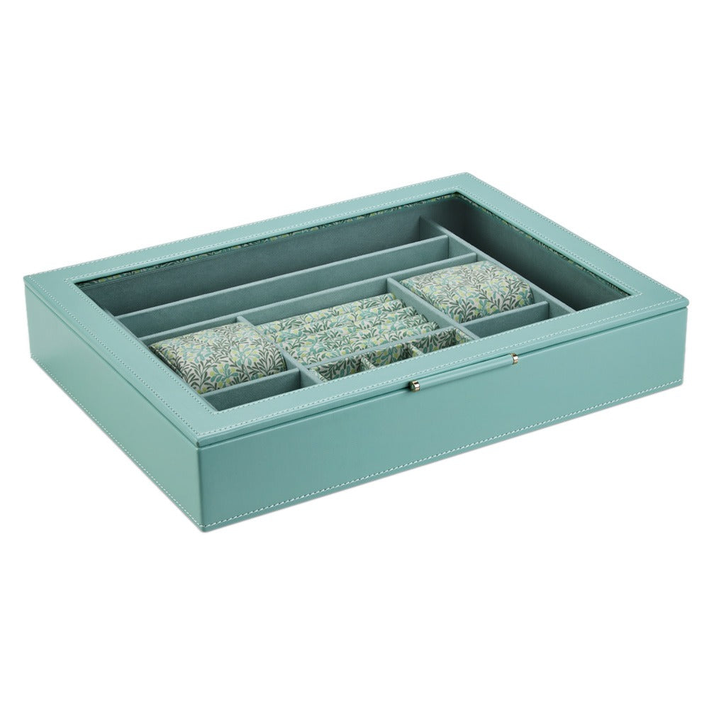 WOLF 1834 WOLF x Fiona Howard Sophia Jewelry Box with Window - Jade Fruit Botanical - view 5