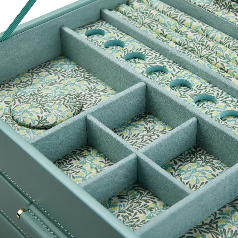 WOLF 1834 WOLF x Fiona Howard Sophia Jewelry Box with Drawers - Jade Fruit Botanical - view 2
